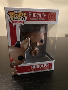 Funko Pop Holidays Rudolph The Red Nosed Reindeer #03 NEW in Box | eBay