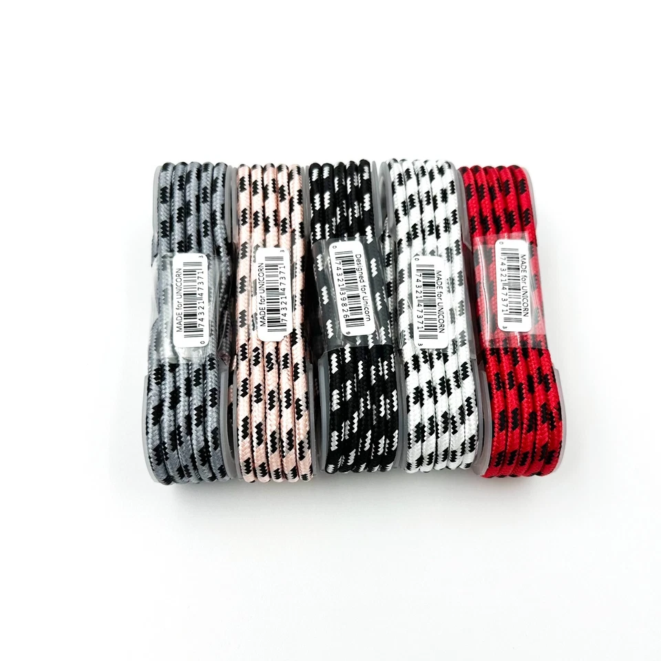 20 USB Type C Cables 1.5m/5ft Braided Android USB-C Chargers Wholesale UNICORN - Image 3 of 4