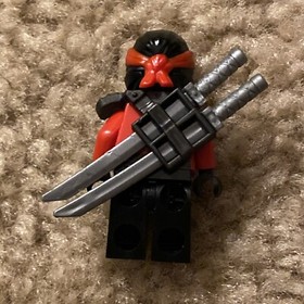 Lego Kai Minifigure Pearl Dark Gray Katana Holder The Lego Ninjago Movie njo316