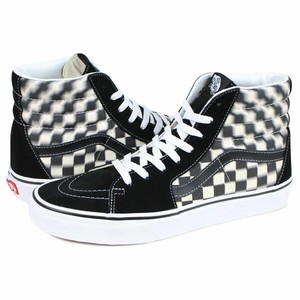 vans checkerboard blur slip on