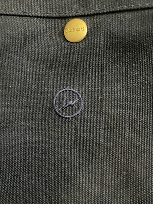 CARHARTT X UNIFORM EXPERIMENT X FRAGMENT NAVY TOTE BAG 2011