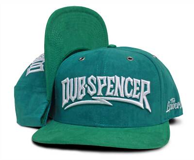 Premium Cap Dub Spencer Lower Class Snapback Basecap Mint Grün samtig weich 3D