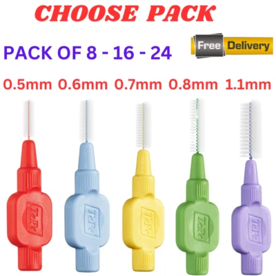 TePe Original Interdental Brush Plaque Removal, Clean Tooth Floss Dental Flosser