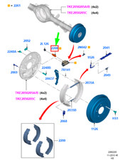 Tambour de frein Ford RANGER