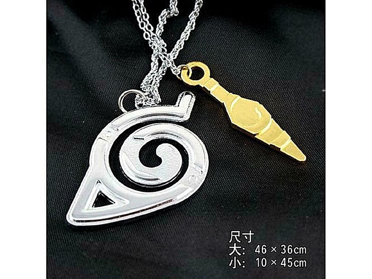 Naruto Necklace Gaara Love Kanji Symbol Pendant Sasuke Itachi