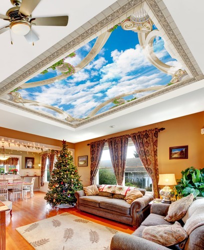 3D Nice Clouds I5900 Ceiling WallPaper Murals Wall Print Decal Deco Erin 2023 - Picture 2 of 5