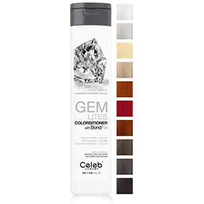 Celeb Luxury GEM LITES Color Conditioner, Silvery Diamond, 8.25 fl.oz.