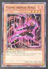 Yugioh TCG - Flame Armor Ninja - SP13-EN015 - NM/LP - Starfoil Rare - 1st - 2013
