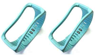 2 TEAL Color Band for  SAMSUNG GEAR Fit Wristband/Bracelet  Activity Tracker