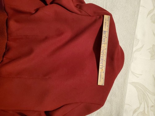 Attention Vintage Burgandy Womens Blazer - Picture 8 of 8
