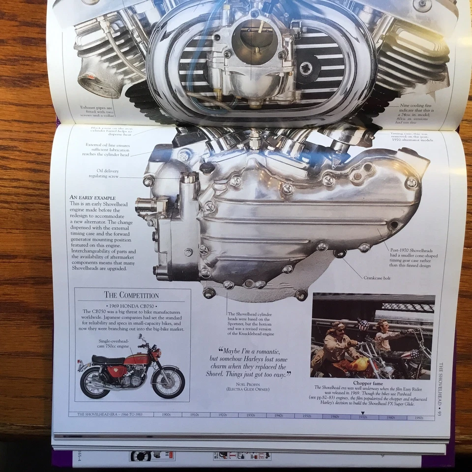 THE ULTIMATE HARLEY DAVIDSON BOOK Motorcycle Motorcycling Motorbike DK HB DJ - Image 4 of 4