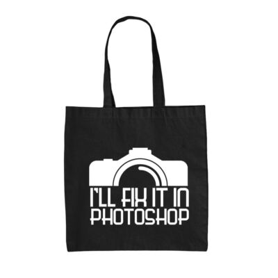 I'll Fix It In Photoshop - Canvas Tragetasche - Grafikdesign Designer Künstler