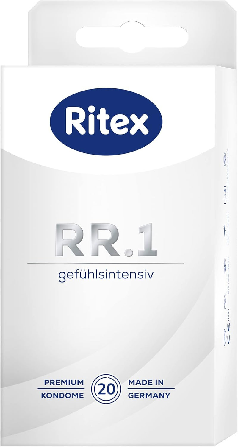 Ritex RR.1 Kondome – Gefühlsintensiv Für Besonders Intensives Empfinden, 20 Stüc