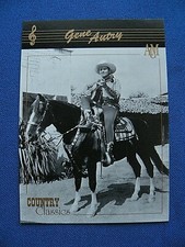 1992 Collect-A-Card Gene Autry card #3 of 6 card #34
