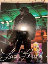 Lash Legend signed 8x10 photo  autographed WWE NXT WNBA