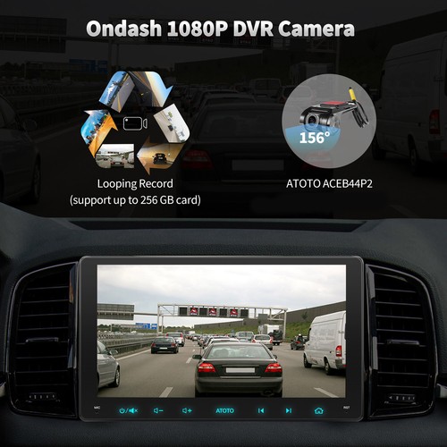 ATOTO A6PF DVR On-Dash Kamera 7" Android GPS Autoradio NAVI Carplay Android auto - Bild 9 von 12