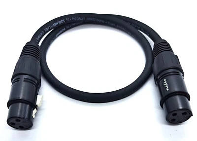 KABELBETRIEB Cable adaptador XLR hembra - XLR hembra vers. Longitudes