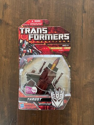 Transformers Generations Deluxe Class Thrust Action Figure NEW 2010 Seeker Jet
