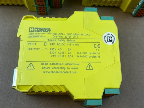 Phoenix Contact PSR-URM4 + PSR-ESAM4 + PSR-ESD-T Safety Modules - Picture 5 of 5
