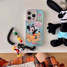Cute cake cartoon anime phone case for Apple iPhone 16 15 14 13 12 11 pro max