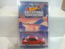 Hot Wheels 37th Convention 1993 Mustang Cobra R 01213 Orange Vg In Protecto Hot Wheels 37th Convention 1993 Mustang Cobra R 01213 Orange Vg In Protecto