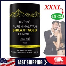 Himalayan Shilajit GOLD Gummies, Organic, Extremely Potent 3000 mg, Fulvic Acid.