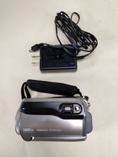 JVC Everio Hard Disk Hybrid Camcorder 30GB GZ-MG155U 32x Zoom Tested  Working