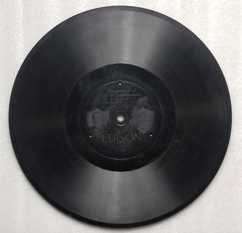 Edison 80239 “Sextette/Norma Overture  ” (Donizetti/Bellini) Diamond Disc