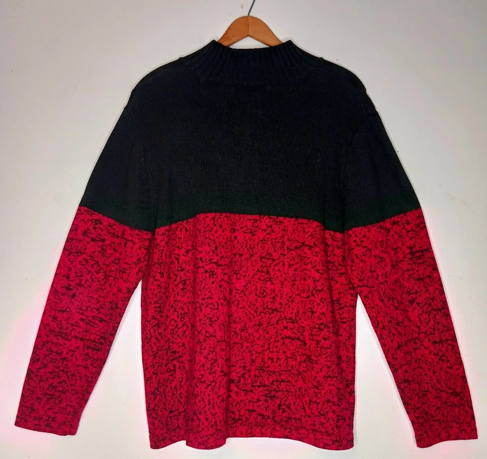 'Mandal Bay' Mujer Talla Suéter XXL de Navidad con Adorno de Papá Noel Foto 2 de 4