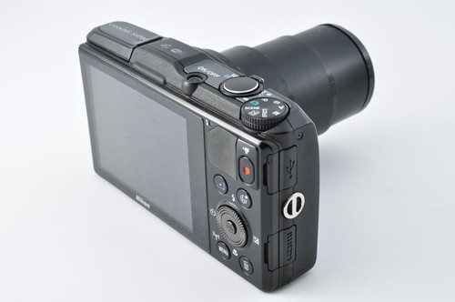 Nikon Coolpix S9700 Digital Camera Black Compact 16MP Zoom Used - Picture 5 of 12