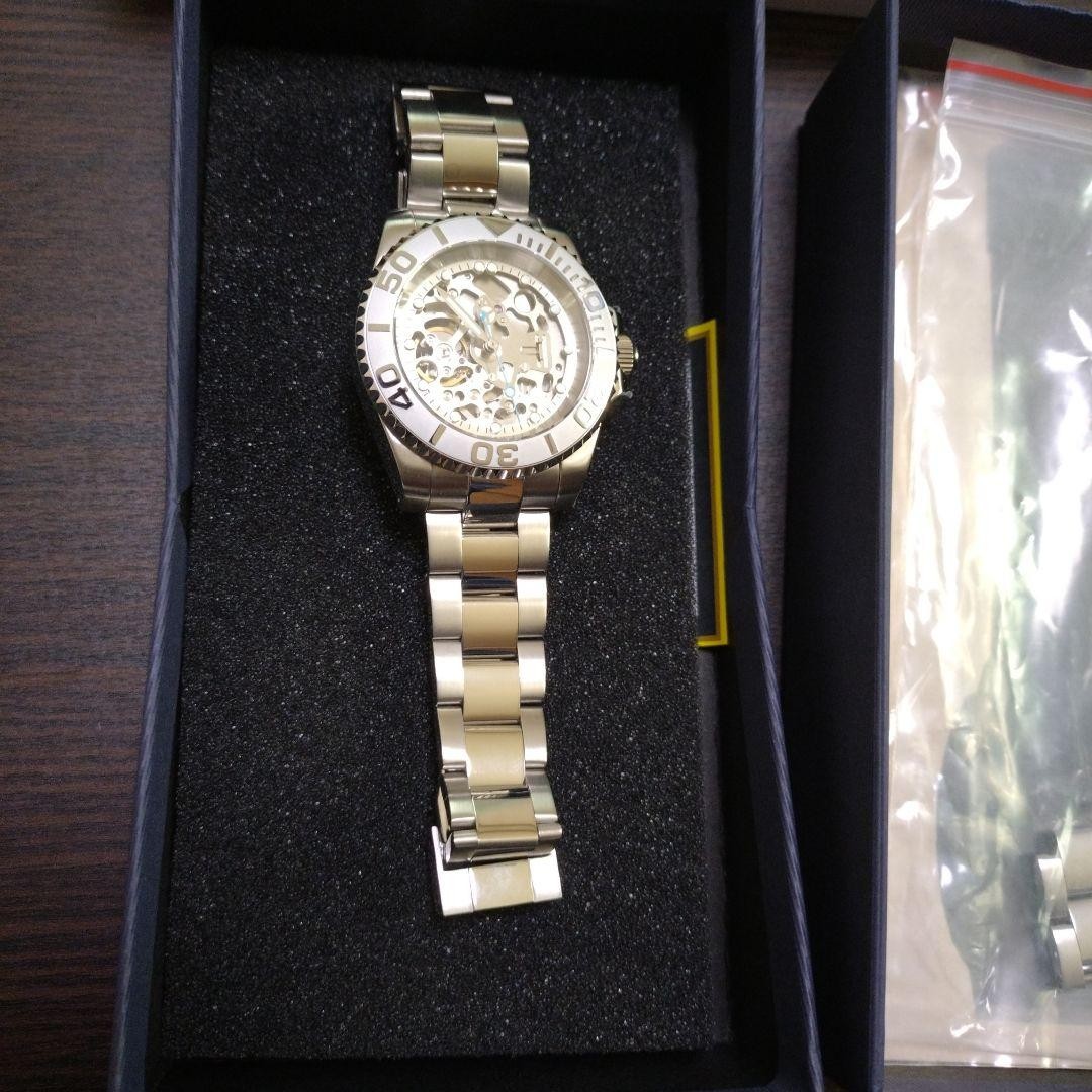 Automatic MOD Second NH70 Watch Hand Skeleton Custom Blue - VintageWatches.PK Automatic MOD Second NH70 Watch Hand Skeleton Custom Blue - vintagewatches.pk