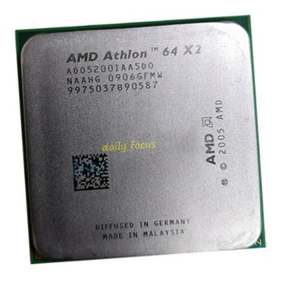   Athlon 64 X2 5200+ 2.7GHZ Dual Core ADO5200IAA5DO Socket AM2 CPU Processor #vn