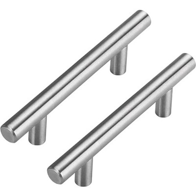 Möbelgriffe Edelstahl Schubladengriffe Türgriffe Bohrloch 128mm Set 5 Stück