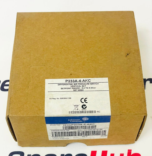 JOHNSON CONTROLS P233A-4-AKC Differential Pressure Switch - Picture 5 of 7