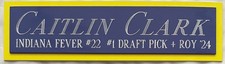 CAITLIN CLARK FEVER WNBA NAMEPLATE FOR AUTOGRAPHED BASKETBALL-JERSEY-PHOTO-SHOES