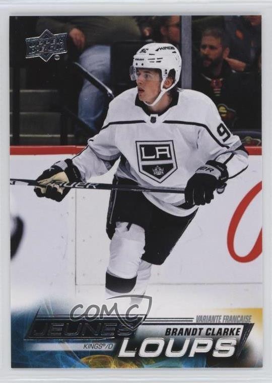 2022-23 Upper Deck Series 2 Young Guns French Brandt Clarke #470 dd1