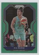 2021 Panini Prizm WNBA Green Prizm Kia Nurse #11 0l9v