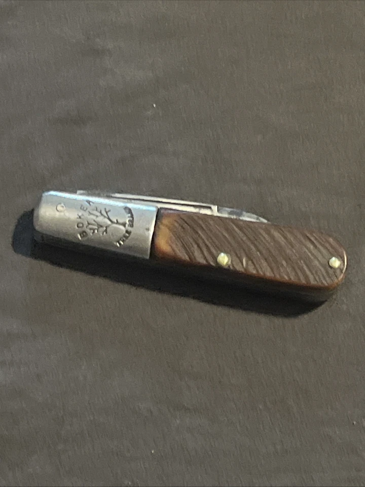 Old antique Boker tree brand Barlow knife Good Snap Spearpoint Blade - Image 4 of 4