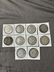 lot of 10 morgan silver dollar