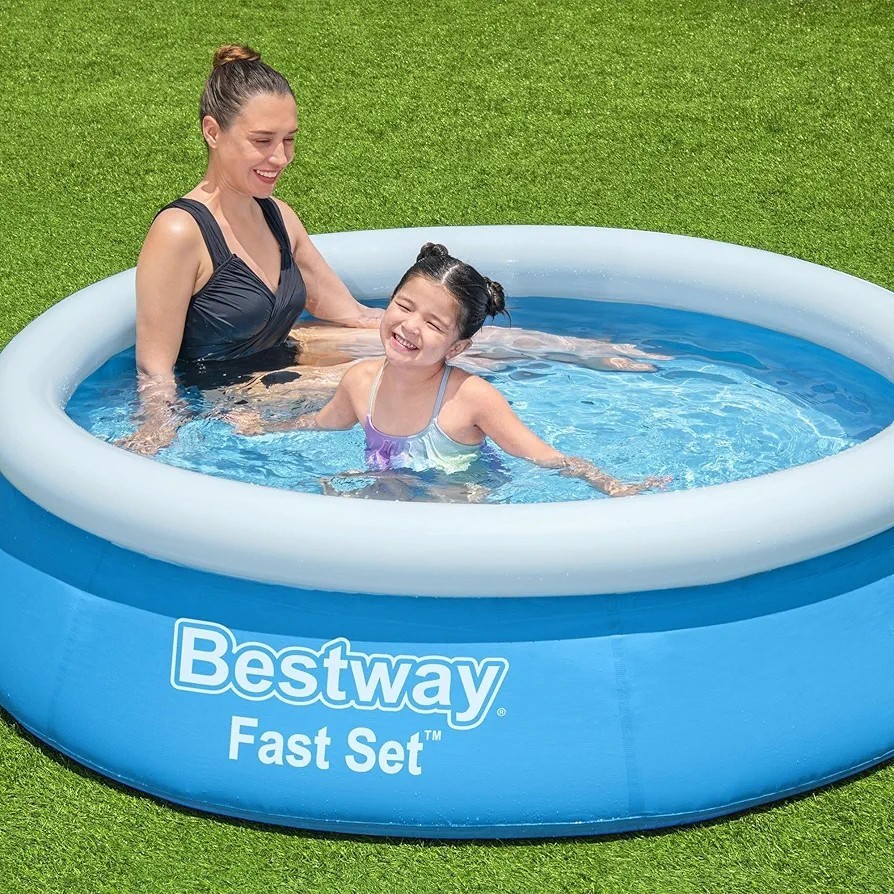 Bestway Fast Set Pool 18ft Bestway Fast Set Above Ground Pool X