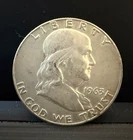 1963 50C Franklin Silver Half Dollar