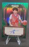2022-23 Panini Prizm Draft Picks Freshman Signatures Anthony Black green prizim