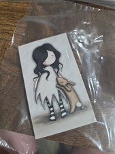 santoro gorjuss girls mini rubber stamp