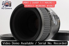 [NEUF] Nikon AF Micro Nikkor 60mm f/2.8 Macro Prime Lens F Mount Japan