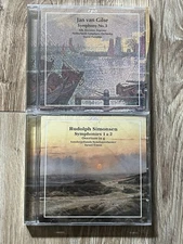 CPO New CD Lot - Rudolph Simonsen Symphonies & Jan van Gilse Symphony No. 3