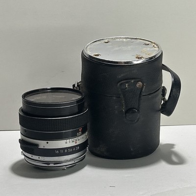 TAMRON 58MM AUTO LENS FOR KONIKA 1; 28  F= 28MM MADE IN JAPAN
