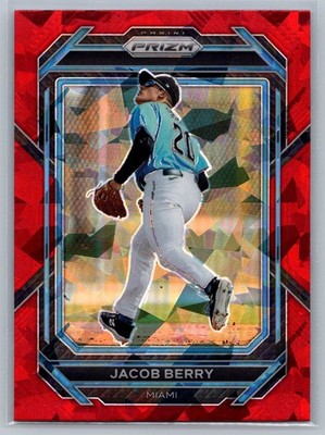 Jacob Berry 2023 Panini Prizm Red Ice #18