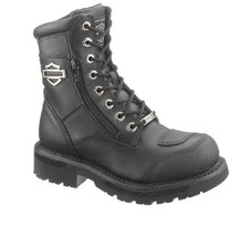 Harley-Davidson 6.5 Women's Sydney 6-Inch Leather Motorcycle Boots D87005