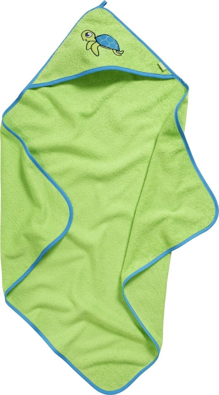 Playshoes Kinder Badetuch Frottee-Kapuzentuch Schildkrte Grn 4690₽