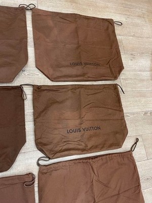 Authentic Louis Vuitton Dust Bag Drawstring Bags 11-piece set